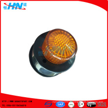 Amber Universal Tail Lamp With Black Base